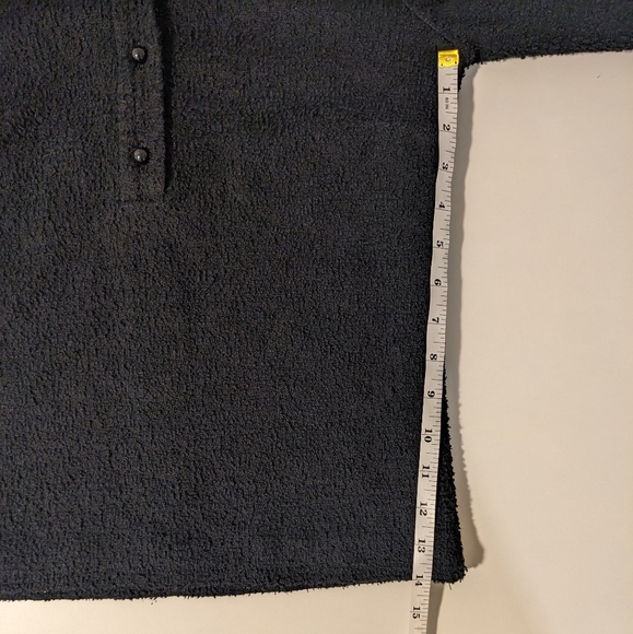 CHANEL Uniform Classic Bouclé Button-front Collared 3/4 Sleeve Top | Black - Picture 8 of 14